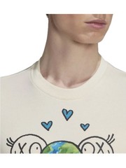 Adidas x Andre Saraiva Mr A Casual Earth Cream Tee Graphic 100% Organic Cotton M