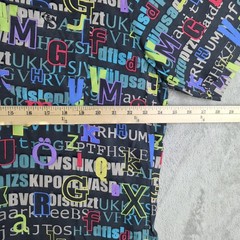 Haupt Shirt Mens XL Bold Graphic Alphabet AOP Lightweight Science Abstract Euro
