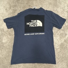 North Face Blue Men’s Small Crew Neck Short Sleeve T-Shirt FREE SHIPPING