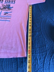 Vintage 1980’s Jerzees Super T Pink Shirt Desert Gold Series 5K Arizona, L