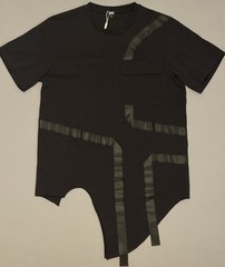 New Asian Streetwear Cyberpunk Techwear Manga Anime Pocket Shirt Asymmetrical ￼