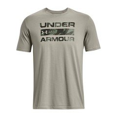 Under Armour 1361903 Men’s UA Stacked Logo Fill T-Shirt, Grove Green, 3X-Large