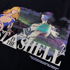 Sillyca Ghost In The Shell Puppet Master Motoko Anime T shirt