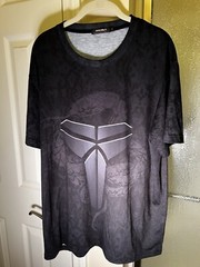 Kobe Bryant Black Mamba T Shirt #24 Large 48” Chest LA Lakers Basketball NWOT
