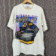 Vintage Lee Rusty Wallace Monder Day Gladiator Nascar Shirt Size Large