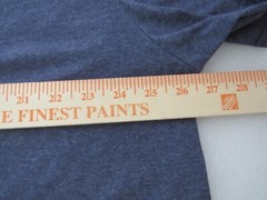 Seinfeld Distressed Press Print Logo TShirt BLUE GRAY HEATHER XL Ripple Junction