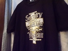 Three Jesus shirts L/XL Unisex: Two Gildan, Shaka Active/ Two are New.