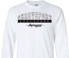Shreveport Louisiana T-Shirt Long Sleeve Graphic tee