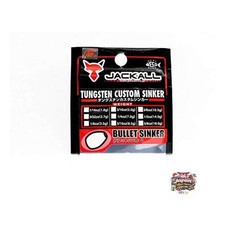 JACKALL JK Tungsten Custom Sinker Bullet 1.8g 1/16oz (6 pieces)