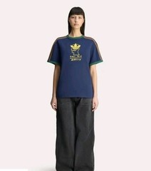 Adidas Brain Dead Collab Collegiate Navy T Shirt S Small NWT