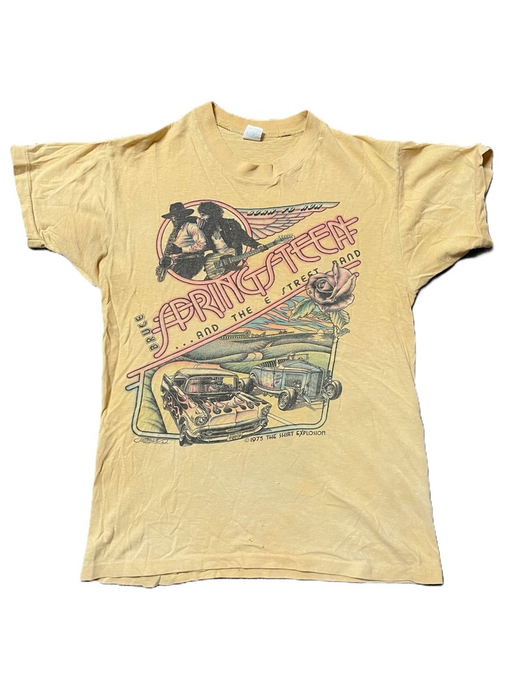 1975 Bruce Springsteen & E Street Band “Born To Run” T-Shirt NH28749