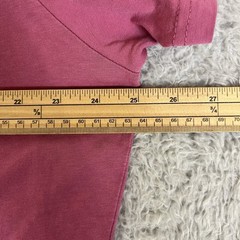 The North Face T Shirt Mens 2XL Pink Logo Short Sleeve Outdoors Hiking Walking