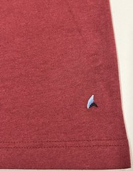 Tailor Vintage Men’s L/S Henley Shirt MEDIUM Button Up Top Maroon Burgundy NWT