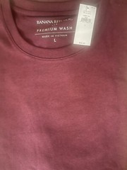 Banana Republic Men’s Short Sleeve Crew Neck Premium Wash T-Shirts S-XXL, Choice