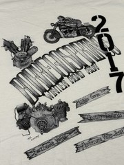 SoCal AMCA Winter Road Run 2017 Borrego Springs Motorcycle T-Shirt Men’s