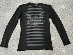 Ramones Long Sleeve T-Shirt Mens Small Black Punk Rock Band Tee