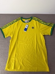 Adidas HK7422 Brazil FB Nations Tee – Men’s Brazil Football T-Shirt