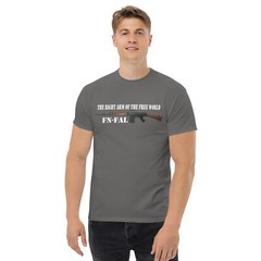 FN FAL Battle Rifle Nato British L1A1 Military Gun Unisex Classic T-Shirt