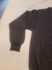 Murano Mens 100% Wool Sweater – sz XL Grey