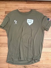Baseballism Mens Gray Graphic Logo Crew Neck Short Sleeve T-Shirt XL Regular