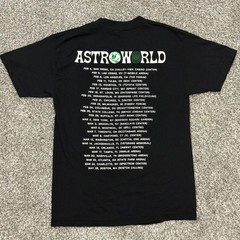Travis Scott Astroworld Wish You Were Here 2019 Tour T-Shirt Mens Medium Black