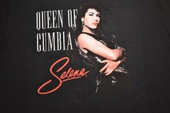 Selena Mens Queen Of Cumbia Black Tee Shirt New XS, S, XL, 2XL, 3XL