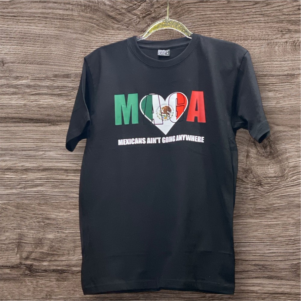PLAYERA MEXICO MAGA CUELLO REDONDO ESTAMPADO ALTA CALIDAD