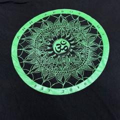 Om of Medicine Ann Arbor Michigan Tshirt Black Graphic Tee Size M