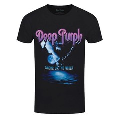 Deep Purple T-Shirt Smoke On The Water Band New Black