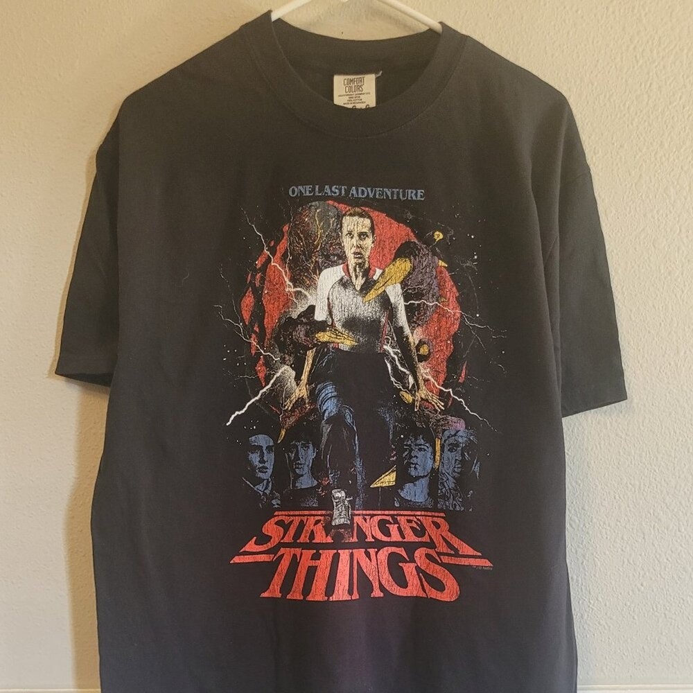 Rare Rucking Fotten x Stranger Things Finale “One Last Adventure” T-Shirt L CC