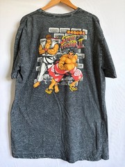 Vintage 90s Street Fighter II Shirt XL Ryu E Honda Changes Capcom Graphic Tee