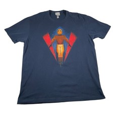 Disney Wondergroud Gallery T Shirt XL Rocketeer Movie Graphic Print Preowned