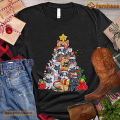 Collection Merry Christmas Dog Gift For Fan T-shirt Full Size S-5XL