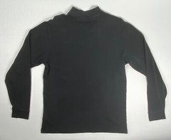 Turnbury Mens Size M Black Shirt Long Sleeve Mock High Neck Casual