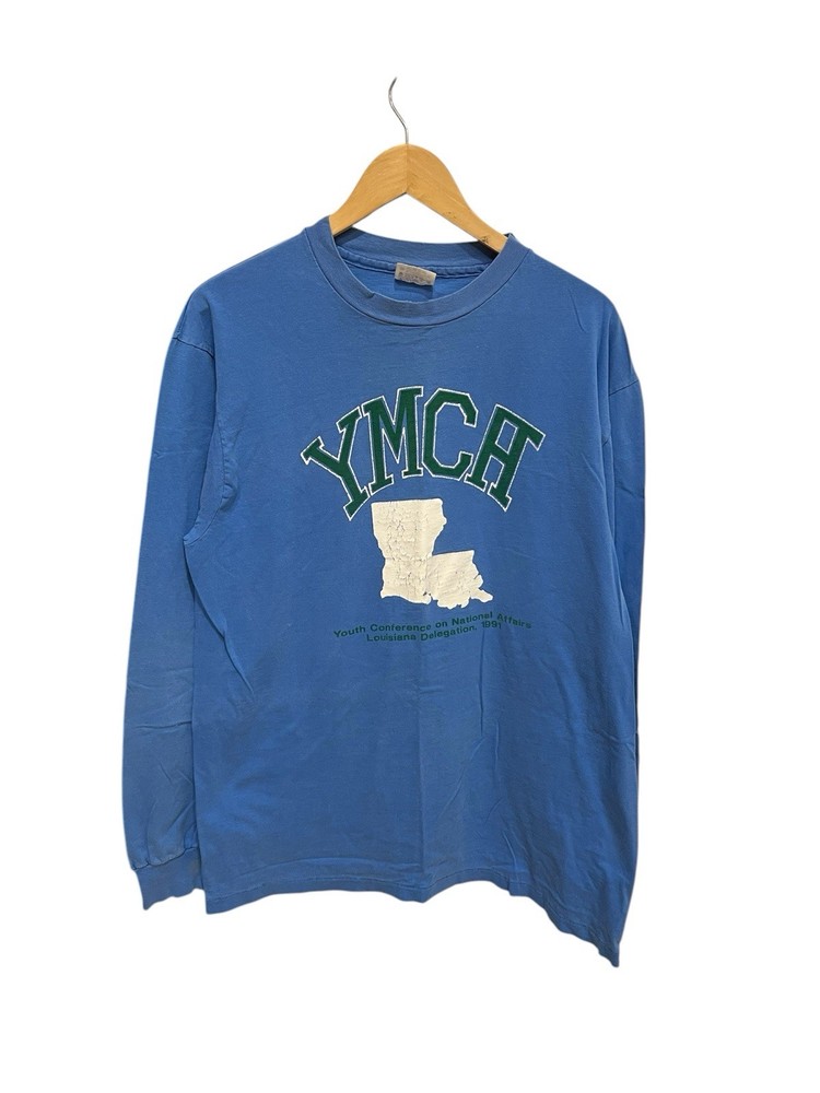 Vintage 90s YMCA Louisiana Youth Conference Long Sleeve T-Shirt XL
