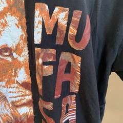 Walt Disney The Lion King T-Shirt Size X Large Mufasa Movie Black Graphic