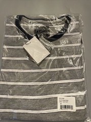 PX NOLAN STRIPED T- SHIRT, SHORT SLEEVE, BRAND NEW, 100% COTTTON.