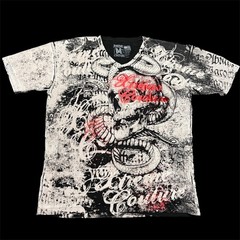 XTREME COUTURE by AFFLICTION Black TOOTHACHE Short Sleeve Slim Fit T-shirt NWT