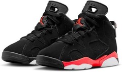 Jordan Air 6 Retro ‘Infrared Salesman’ Pre-School (Black) – Black – 12C