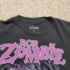 Rob Zombie Shirt Mens Medium Black Dragula Metal Rock Band Tour Concert Tee