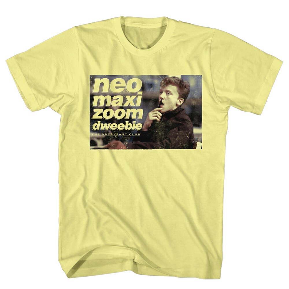 The Breakfast Club Neo Maxi Zoom Dweebie Men’s T Shirt Classic Movie