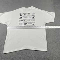 Vtg FOTL XL Shirt Walk A Block New Balance Newton Massachusetts April 16 2000