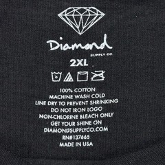 Diamond Supply Co Shirt Mens 2XL Black Culture Architects Graphic Short Sleeve
