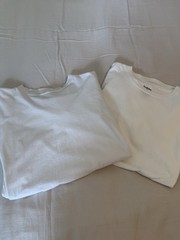 (2 Pack)Goodfellow & Co Men’s L White Short Sleeve Crew Neck Cotton Knit T-Shirt