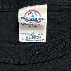 VTG Motorcycle Flames Long Sleeve Tee Shirt Mens Cycle Leather 2003 Black XXL