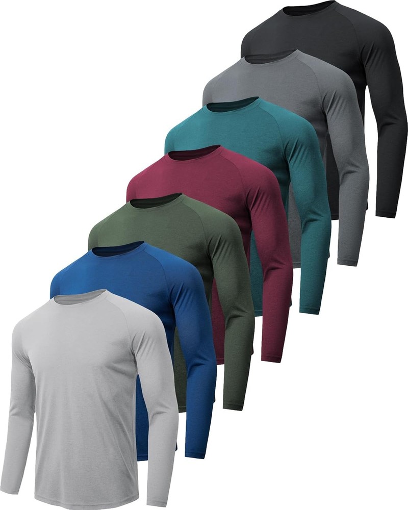 Large, 7 Pack Heater Black, Red, Blue, Light Grey, Teal, Dark Army Green
