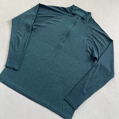Lululemon Night Sea Deep Cove Teal Metal Vent Tech 1/2 Zip Long Sleeve Top XL
