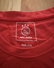 AFC Ajax XXL (XL) T-Shirt Bundle – 2 Shirts in Great Condition