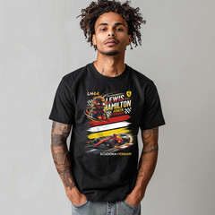 LEWIS HAMILTON F1 CUSTOM DESIGN – T-Shirt Size S-5XL