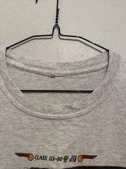 Vintage Daylight Sales Train Locomotive 4449 Railroad Gray Shirt No Tags